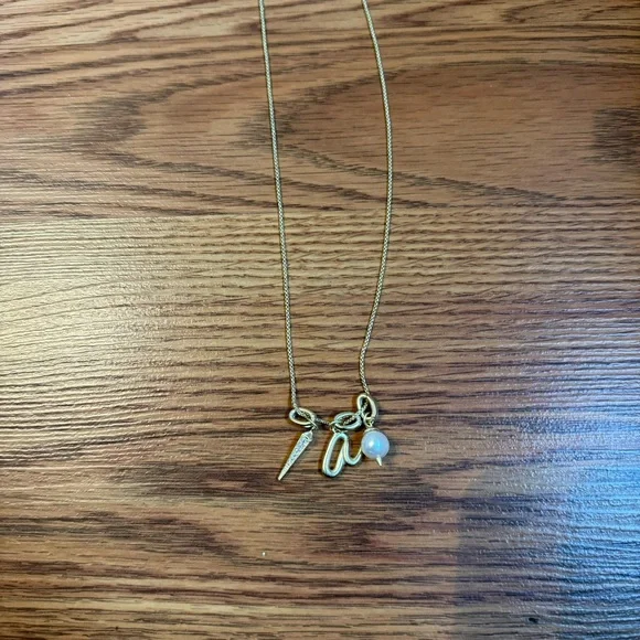 Kendra Scott Letter Charm necklace NWT - Picture 4 of 4
